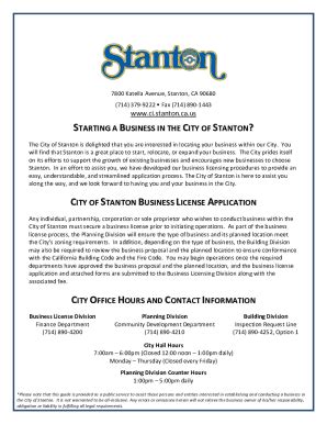 city of stanton business license|Iba pa.